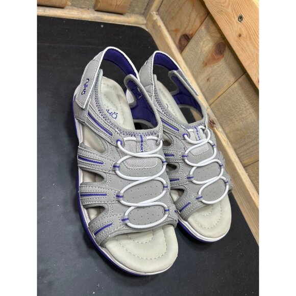 Ryka Womens Grotto Sandals Size 9.5W Grey - Picture 2 of 8